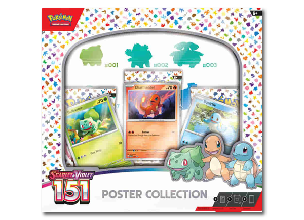 151 Poster Collection - SV: Scarlet & Violet 151 - JoWiGlitter Live Breaks