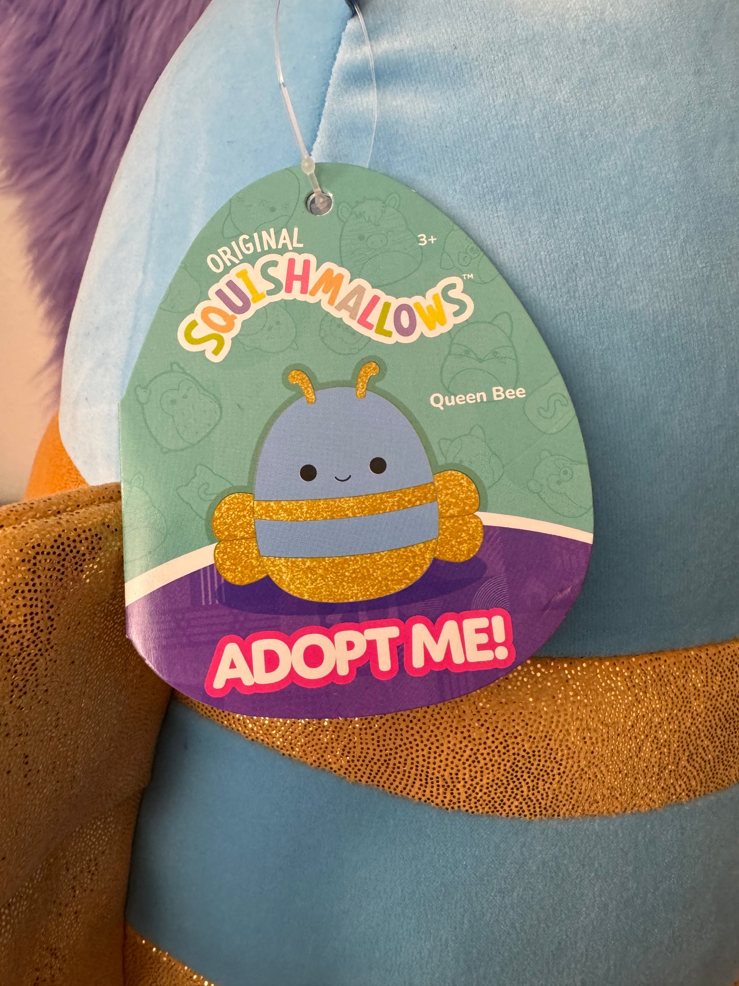 Squishmallows Adopt Me! 14-Inch Queen Bee Plush NWT