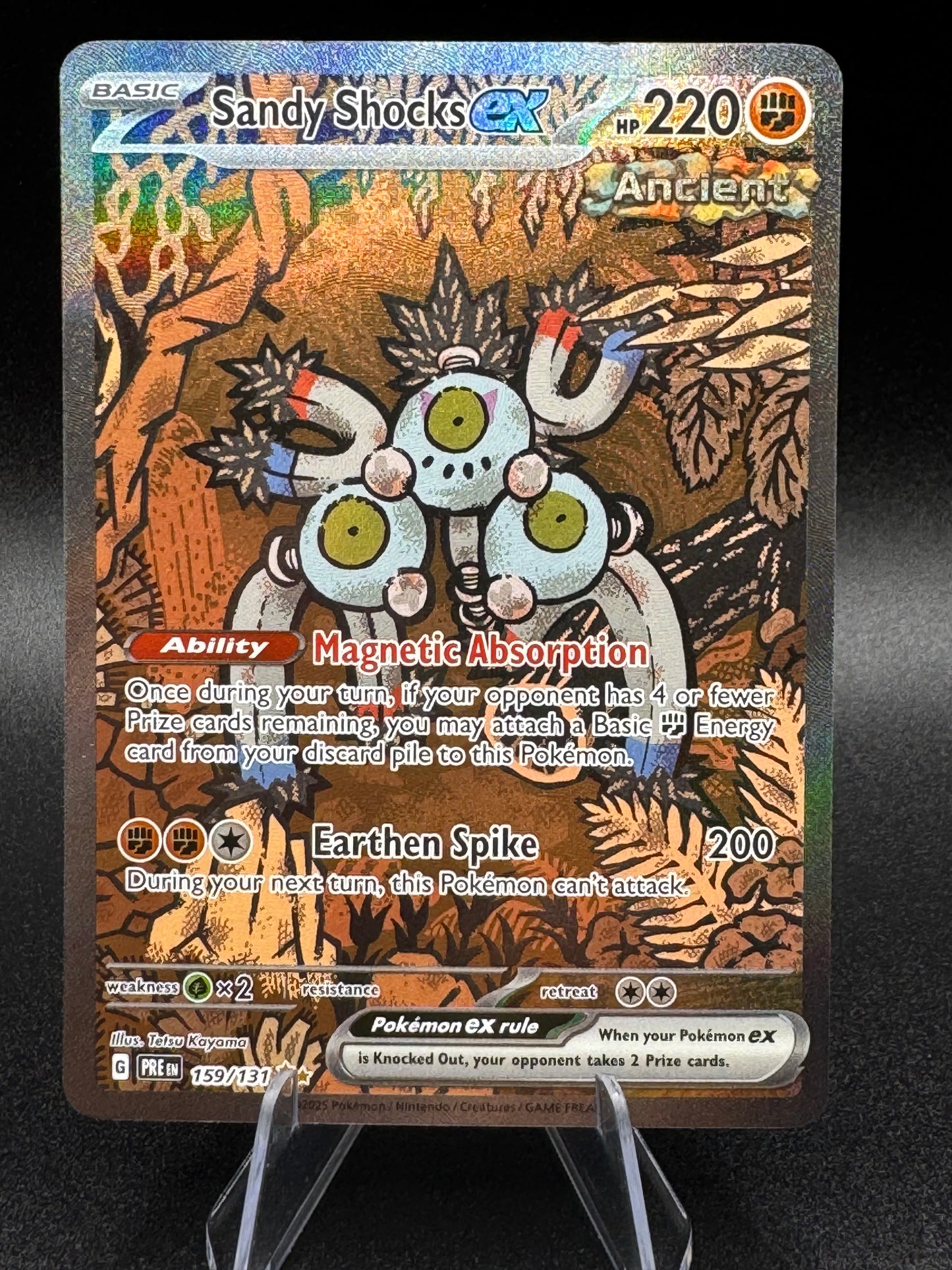 Sandy Shocks ex 159/131 SIR Pokemon TCG Prismatic Evolutions (Pack Fresh) NM+/M - Single