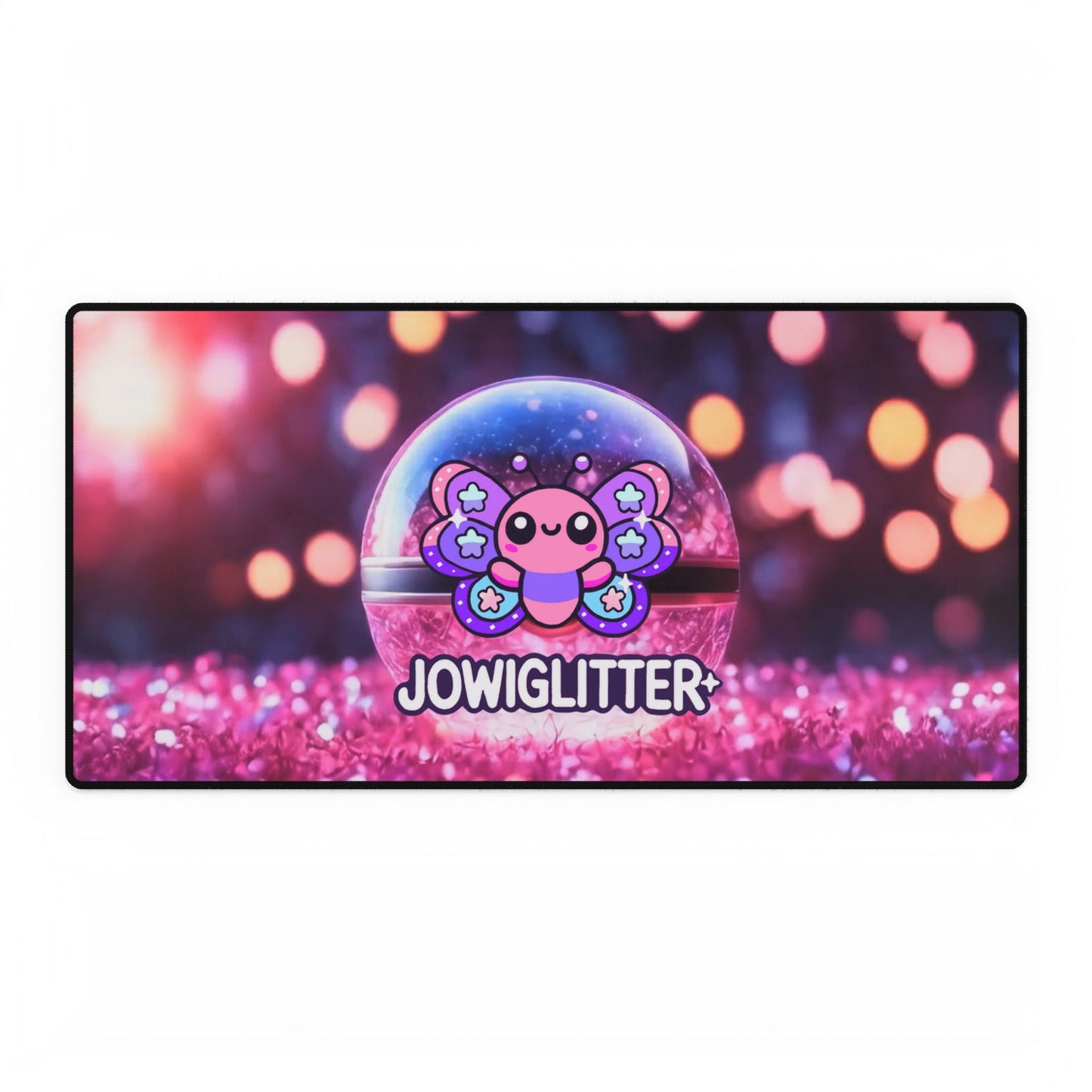 JoWiGlitter Desk Mat with JowiGlitter Design - Perfect for Home Office or Study
