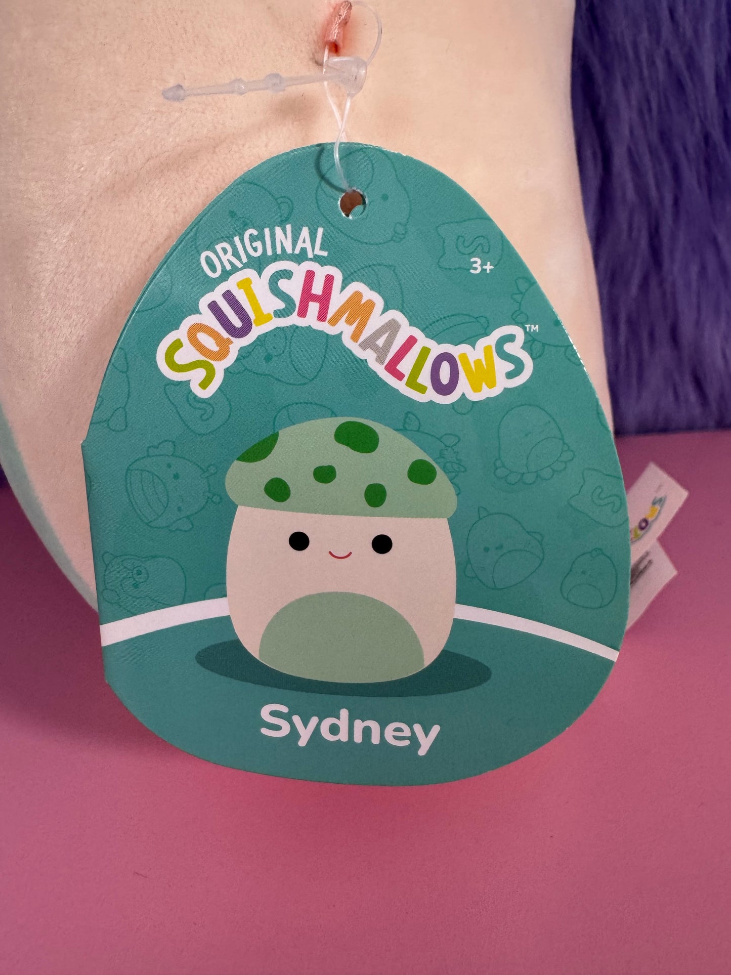SQUISHMALLOWS Sydney the Teal Mushroom 7” NWT