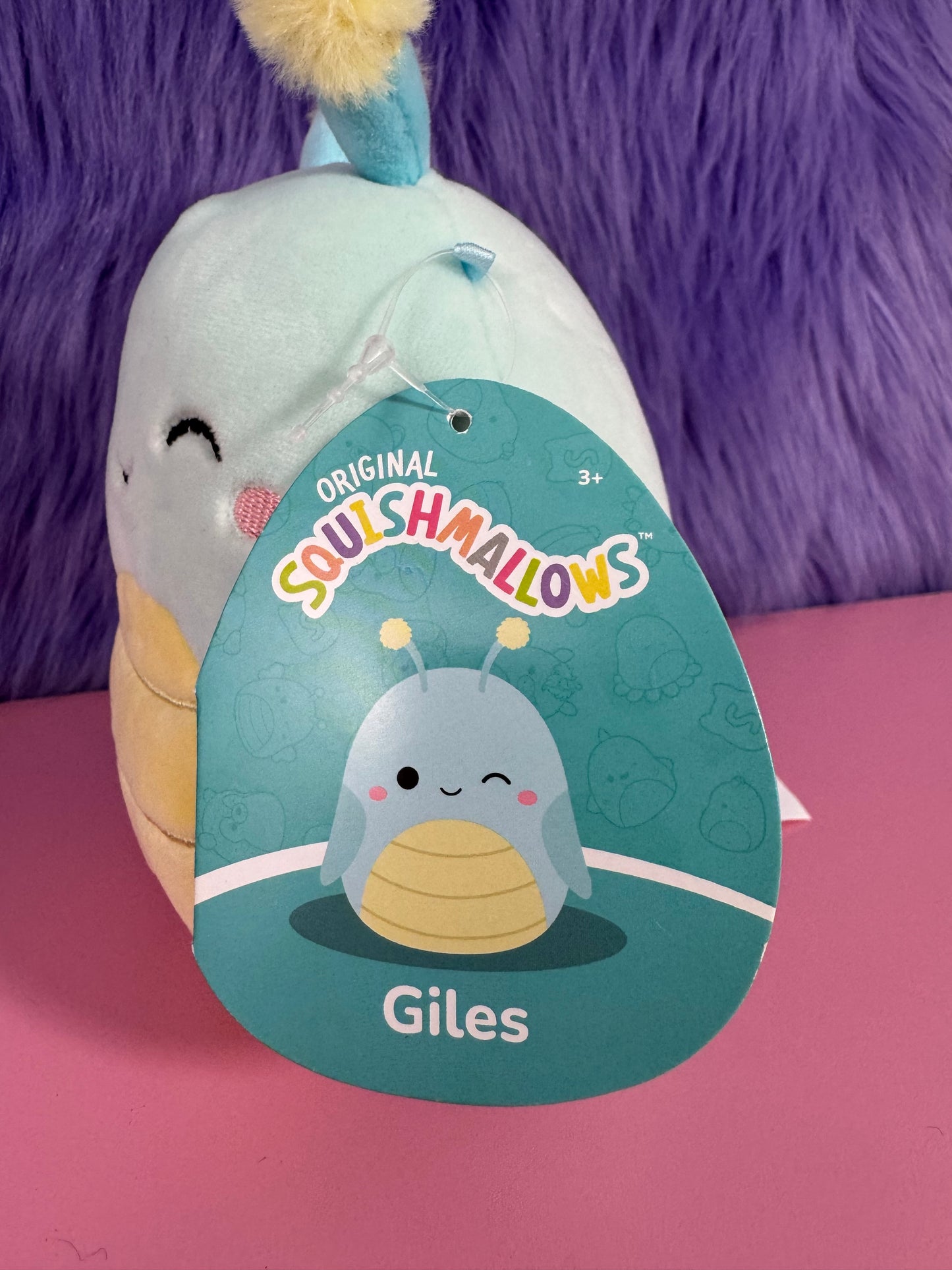 SQUISHMALLOWS Giles the Grasshopper 5” NWT