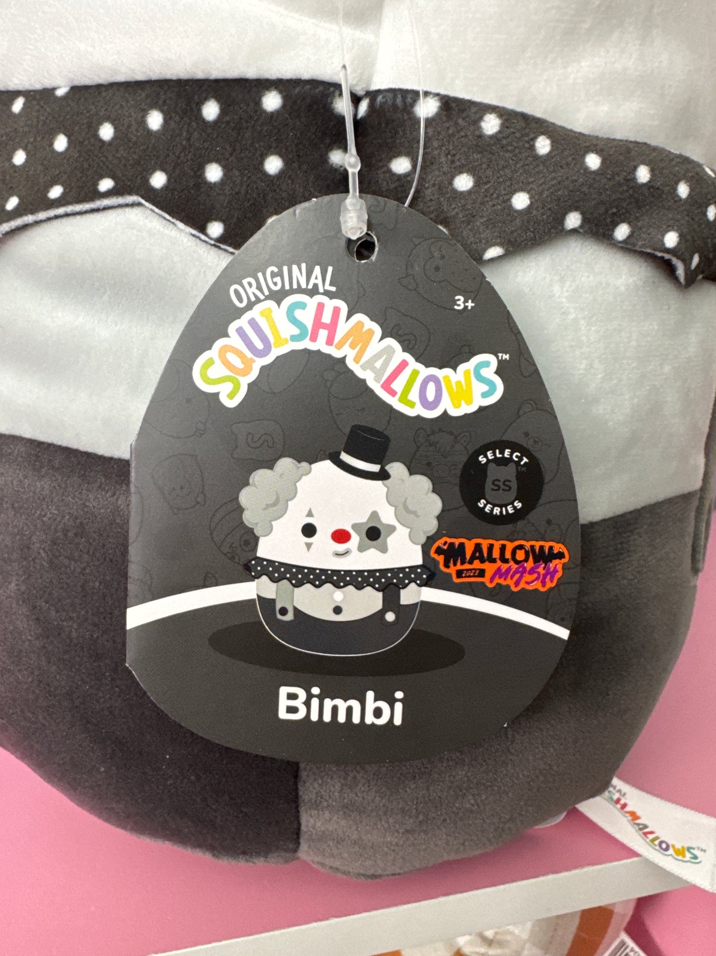 NWT Squishmallows Select Series Bimbi the Clown 12" Mallow Mash 2023 New