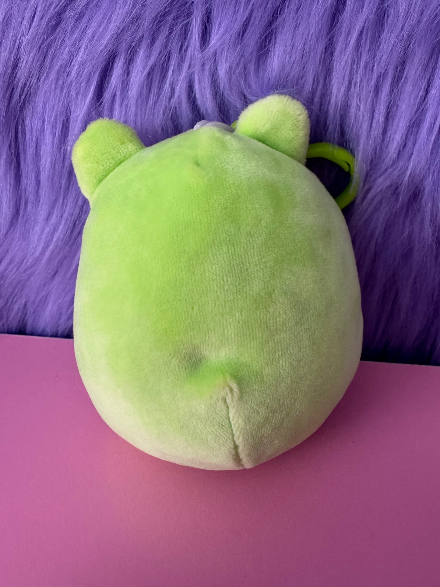 Squishmallows OG 2019 Wendy the Frog 3.5" Stuffed Plush Key Clip NWT