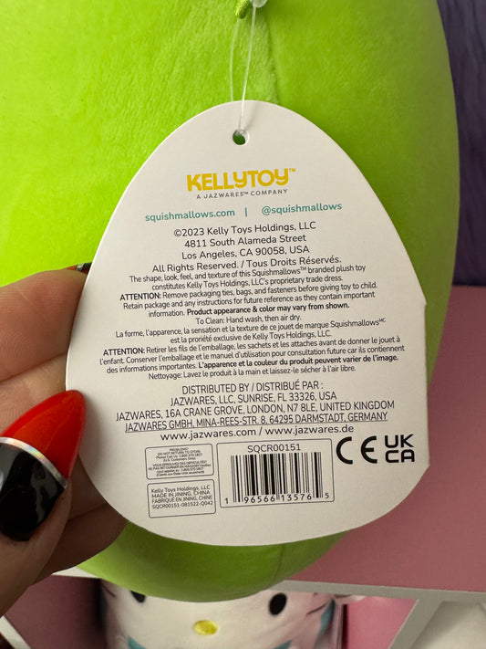 Squishmallows Wendy the Frog 12” Plush Toy NEW NWT