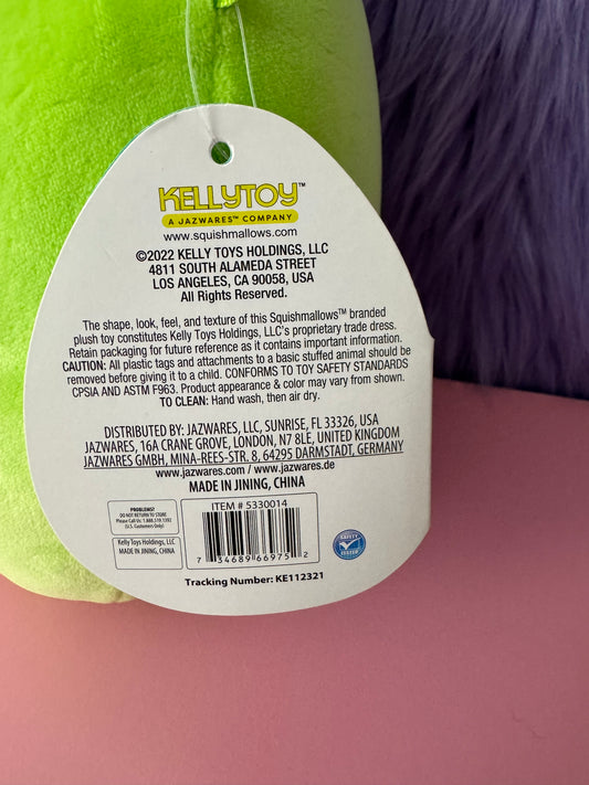 NWT Squishmallow 7.5” WENDY The Frog OG Original Squad 7-8” Green 2022
