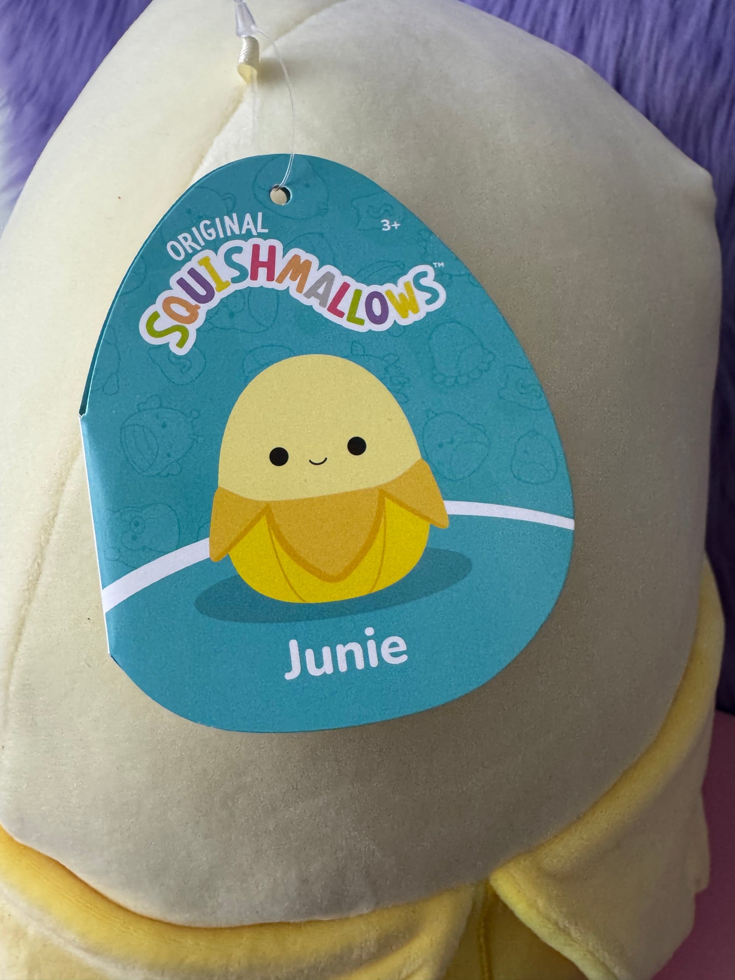 Squishmallows 14'' Junie the Yellow Banana Ultra Soft Stuffed Plush NWT