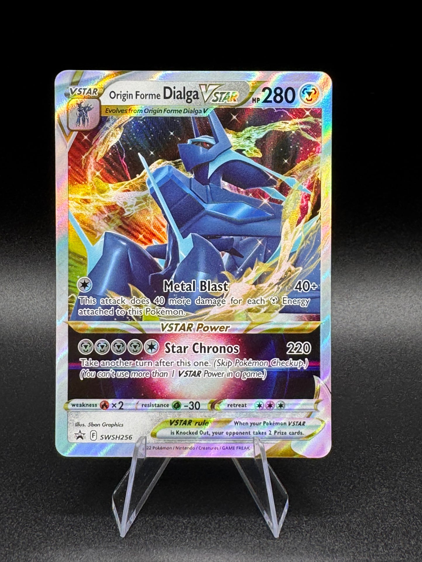 Origin Forme Dialga VSTAR SWSH256 Promo NM - Pokemon Card - Single