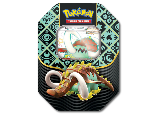 Paldean Fates Great Tusk Tin - JoWiGlitter Live Breaks