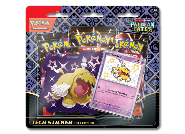 Paldean Fates Tech Sticker Collection SV: Paldean Fates (PAF) - JoWiGlitter Live Breaks