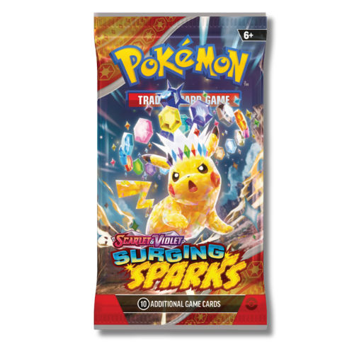 Surging Sparks Booster Packs - JoWiGlitter Live Breaks