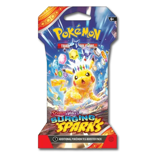 Surging Sparks Sleeved Booster Packs - JoWiGlitter Live Breaks