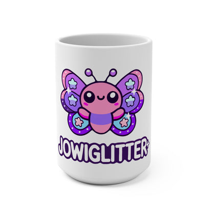 JoWiGlitter Design 15oz Mug - Perfect for Kids & Teens - JOWIGLITTER