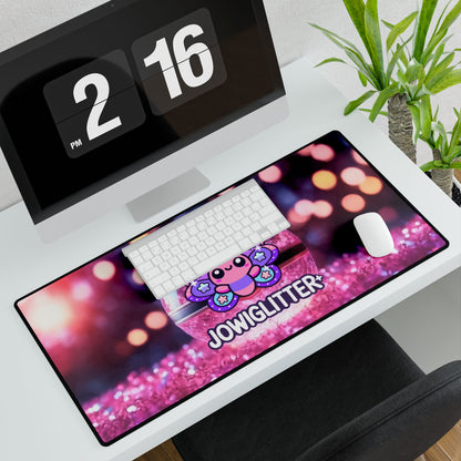 JoWiGlitter Desk Mat with JowiGlitter Design - Perfect for Home Office or Study
