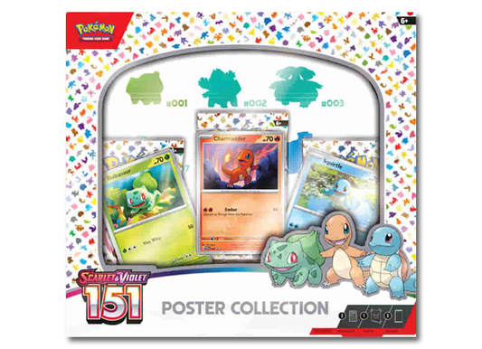 151 Poster Collection - SV: Scarlet & Violet 151 - JoWiGlitter Live Breaks