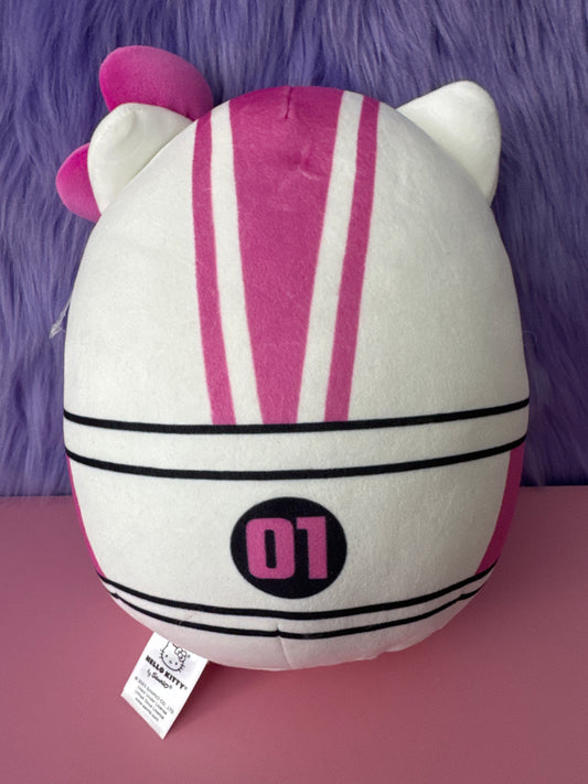 Squishmallow Kellytoy Hello Kitty Sanrio: Tokyo Racer Kitty 8" Inch NWT NEW
