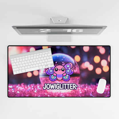 JoWiGlitter Desk Mat with JowiGlitter Design - Perfect for Home Office or Study