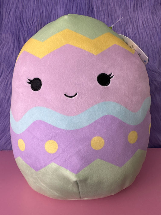 Squishmallows Edie 12" Easter Egg Plush Toy NWT