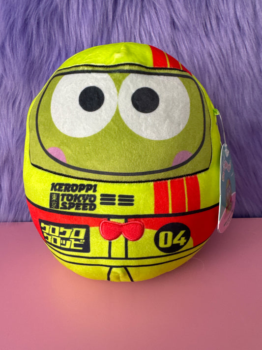 Squishmallow Sanrio 8 inch Keroppi Tokyo Racer Hello Kitty and Friends Plush NWT