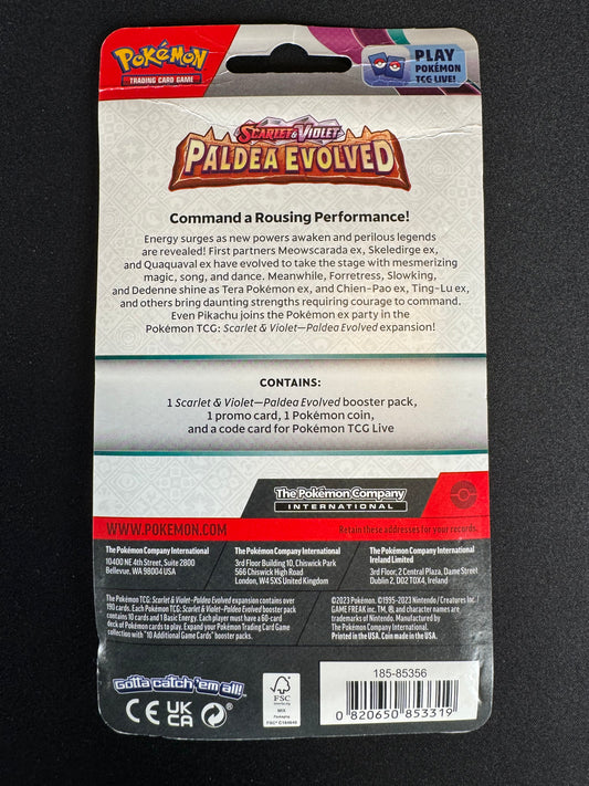 Paldea Evolved Single Pack Blister [Growlithe] - SV02: Paldea Evolved (PAL)