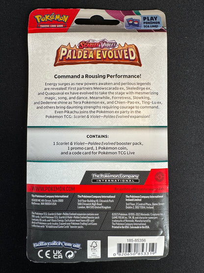 Paldea Evolved Single Pack Blister [Smoliv] - SV02: Paldea Evolved (PAL)