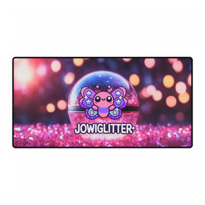 JoWiGlitter Desk Mat with JowiGlitter Design - Perfect for Home Office or Study