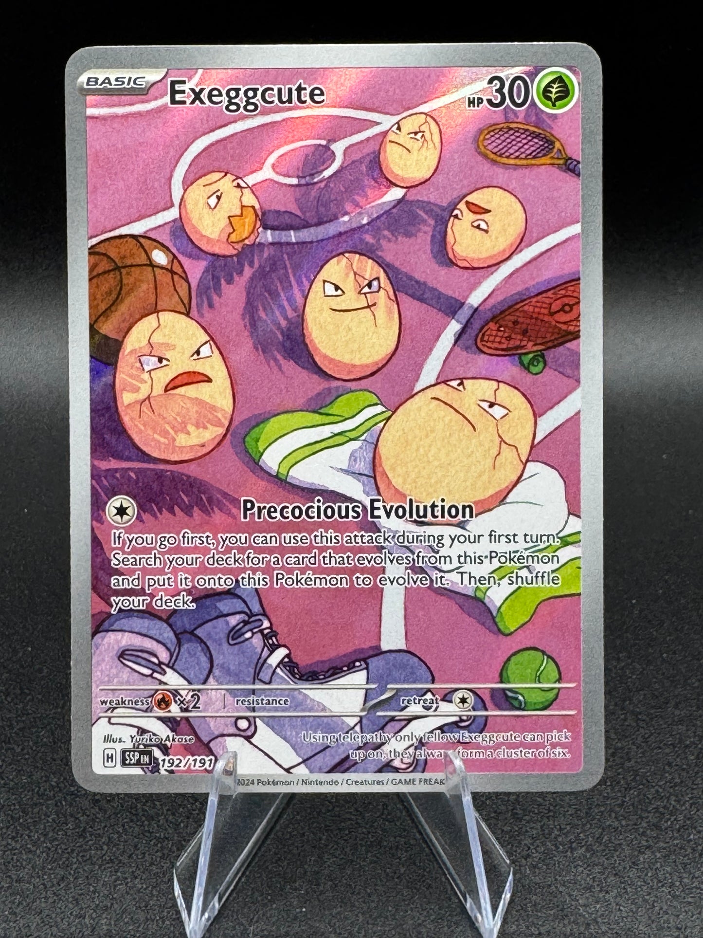 Exeggcute 192/191 - Surging Sparks Illustration Rare - Pokemon TCG NM/M - Single