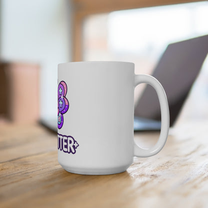 JoWiGlitter Design 15oz Mug - Perfect for Kids & Teens - JOWIGLITTER