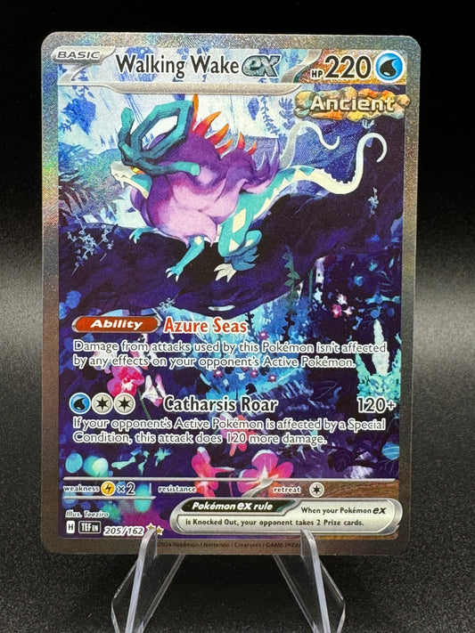 Walking Wake EX - 205/162 Temporal Forces Special Illustration Rare NM