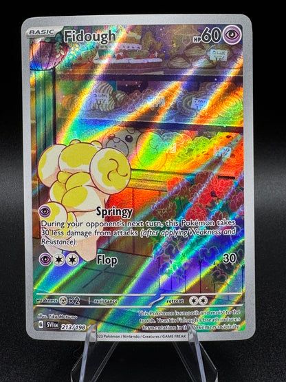 Pokémon TCG FIdough 213/198 Illustration Rare Scarlet and Violet Base Set NM/M