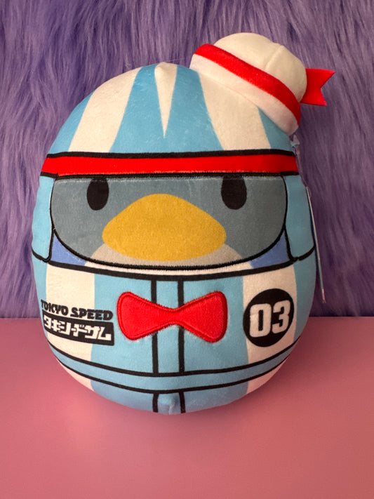 Squishmallows Sanrio Tokyo Speed Racer Squad 8" Tuxedo Sam Plush Doll NWT