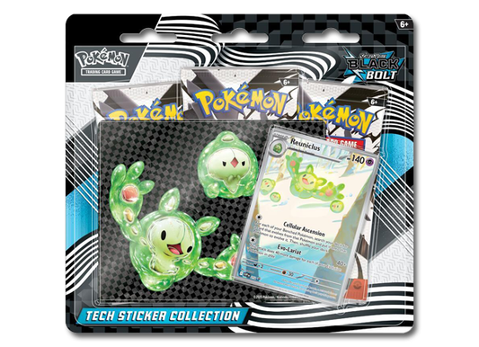 Black Bolt Tech Sticker Collection - SV: Black Bolt (BLK) - JoWiGlitter Live Breaks (Copy)