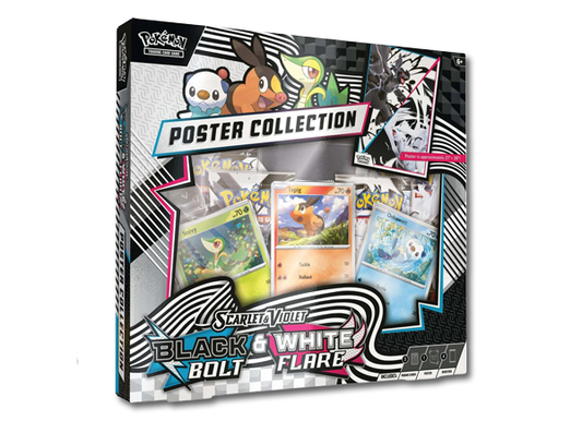 Unova Poster Collection - SV: Black Bolt/White Flare - JoWiGlitter Live Breaks