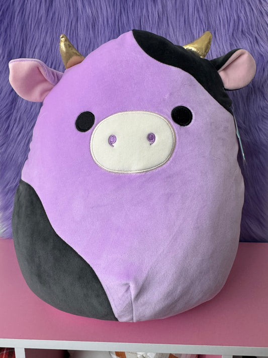 14" Alexie The Cow Squishmallows Plush Toy BNWT