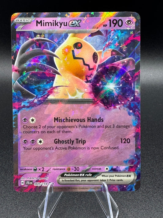 Mimikyu ex 069/159 Double Rare SV9 Journey Together Holo Pokemon NM