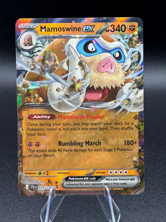 Mamoswine ex 079/159 Double Rare Journey Together Pokemon - Pack Fresh Near Mint