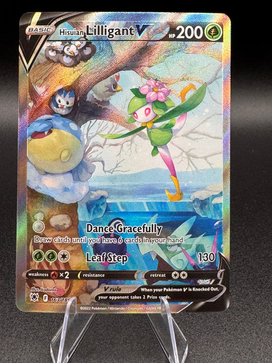 Hisuian Lilligant V (Alternate Full Art) 163/189 Astral Radiance Ultra Rare