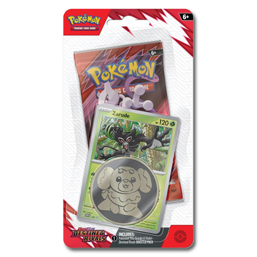 Destined Rivals Single Pack Blister [Zarude] - SV10: Destined Rivals (DRI) - JoWiGlitter Live Breaks