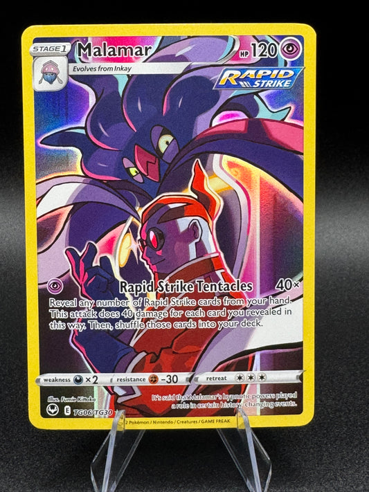 Pokémon TCG Malamar SWSH12: Silver Tempest Trainer Gallery TG06/TG30 NM - Single