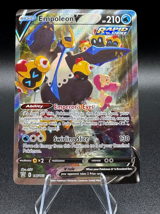 Pokemon TCG  Empoleon V Alternate Full Art146/163 Battle Styles Ultra Rare NM/M