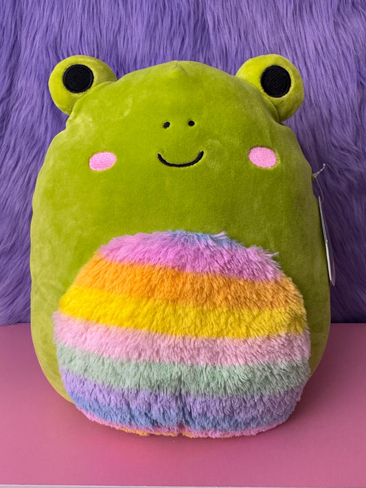 Squishmallows Wendy the Frog Rainbow 12" Plush New With Tags NWT