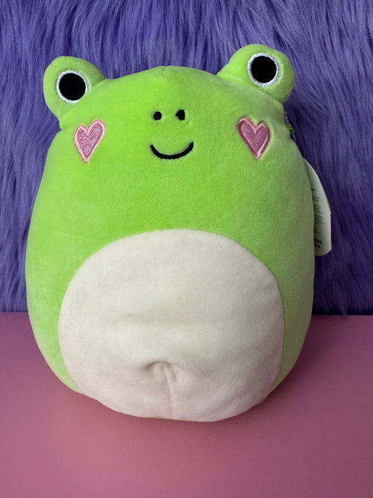 RARE SQUISHMALLOWS Philippe Frog 8” Valentine's Heart 2018 New With Tags NWT