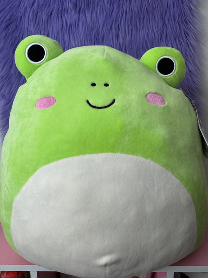 2021 Winter Edition WENDY the Frog 16 inch Squishmallows New With Tags NWT