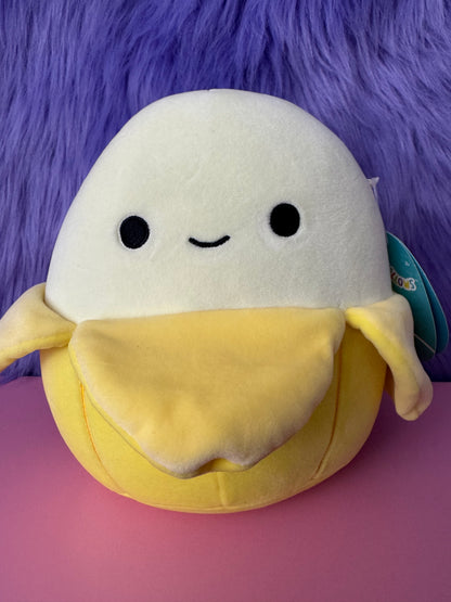 SQUISHMALLOWS 7 - 7.5" JUNIE the Banana RARE 2023 release yellow NWT