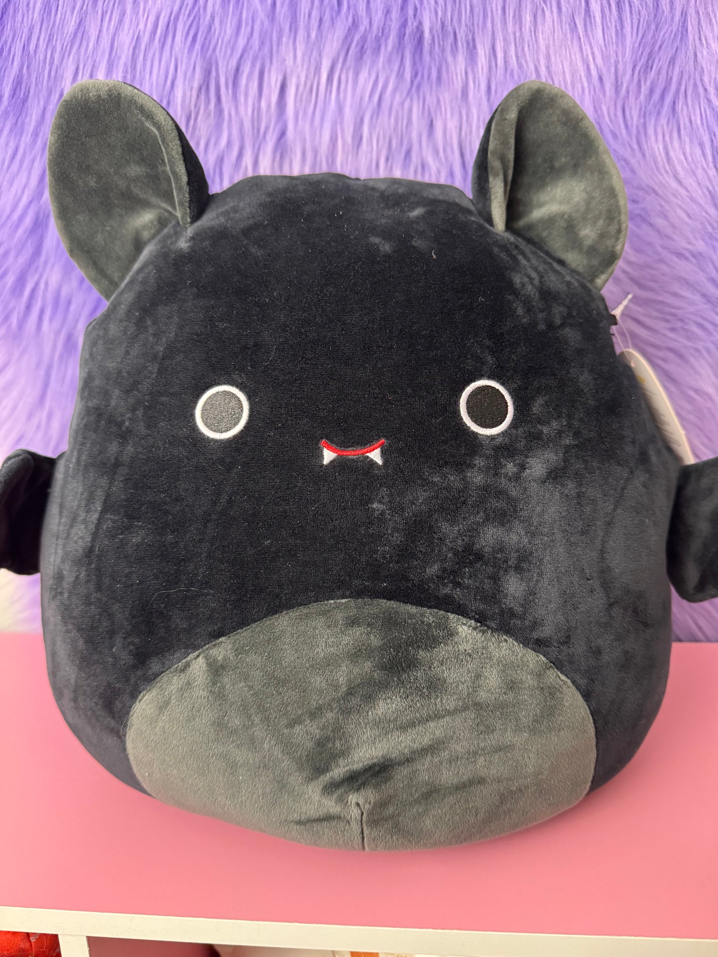 Squishmallows KellyToys 12 inch Halloween Emily the Black Bat Plush NWT
