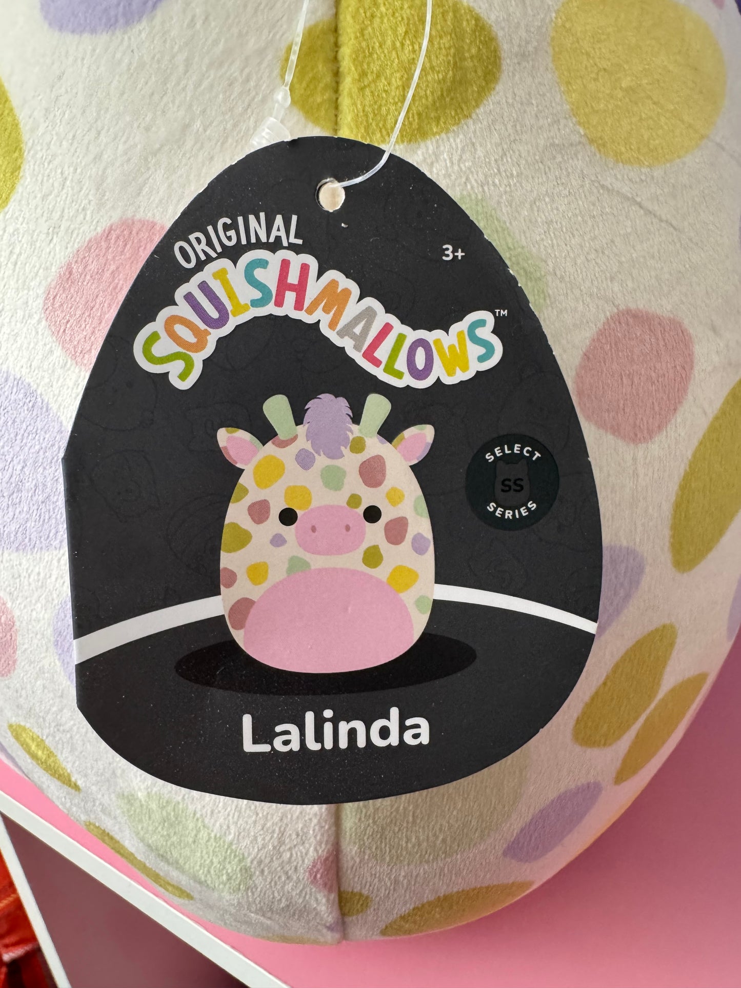 Squishmallow HTF Lalinda The Spotted Giraffe 12” Inch Select Series Plush NWT