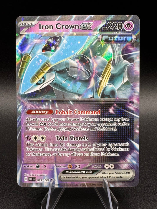 Iron Crown EX - 081/162 - Double Rare SV05: Temporal Forces - Holofoil NM