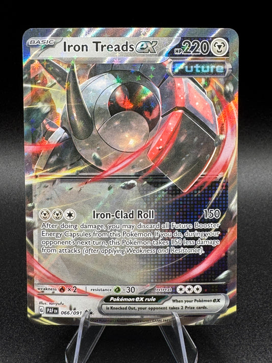 Pokémon TCG Iron Treads EX Scarlet & Violet: Paldean Fates 066/091 Holo NM - Single