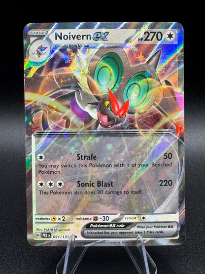 Pokémon TCG Noivern EX 069/091 Paldean Fates Pokemon Card Double Rare NM/M - Single