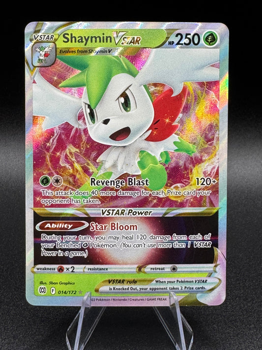 Pokemon TCG SWSH Brilliant Stars Shaymin VSTAR 014/172 Ultra Rare Holo NM!